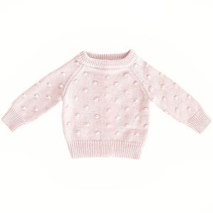 Jamie Kay blush Dottie sweater